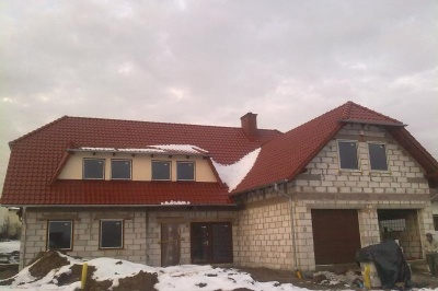 Ocieplenie nowo budowanego budynku - k/Zielona Góra